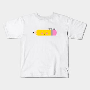 Write on! Pencil Cutie Kids T-Shirt